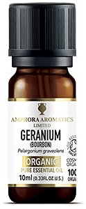 Amphora Aromatics Cosmos Organic Geranium Bourbon Essential Oil 10ml