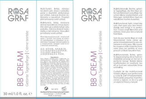 Rosa Graf - BB Cream/Getönte Tagescreme - Nr. 1 / Light Beige - 30 ml