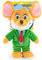 Geronimo Stilton - und Tea Stilton Plush Toys – 28 cm/11,02 Zoll – Super Soft Quality (28 cm)