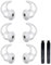 MQIMY Earbud Replacement Tips Silicone Earbud Tips Earbud Covers Compatible with Bose Quietcomfort and Sport Headphone Ear Tips Earbud Rubber Tips 3 Pairs