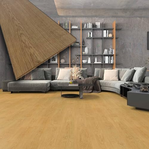 Pavimento in laminato 7mm Click Spazzolato GOLDEN OAK 197x1205-10 anni garanzia