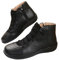 Stiefeletten Damen mit Absatz - Elegant und Bequem Gartenschuhe Leder, Bequeme Boots Cowboy Ankle Seitlicher Reißverschluss Erhältlich für Normale und Breite Waden Breite Füße Warme Thermostiefel