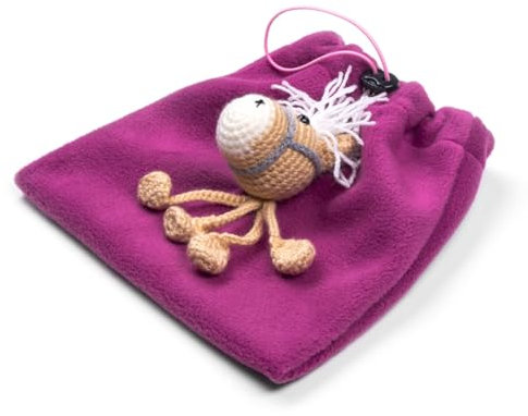 GALOP WEAR Steigbügelschoner Steigbügelhülle mit handgefertigtem Maskottchen (Pferden)