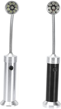SEWOART 2pièces Lampe Led Pour Barbecue Extérieur Flexible Et Base Magnétique Lot
