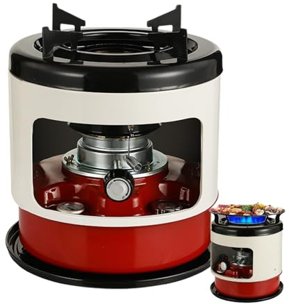 Petroleum Stove - Portable Outdoor Cooking Burner, Heavy Duty Petroleum Cooker for Cooking and Heating | Portable Burner for Camping, Hunting, BBQ, Ice Fishing, Mountaineering, Garage, Workshop
