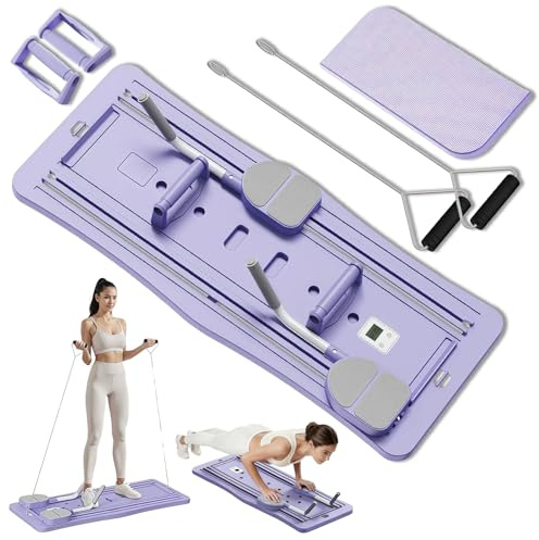Roadtime Reformateur Pilates 6 en 1 Amélioré Pliable Ensemble et minuteur