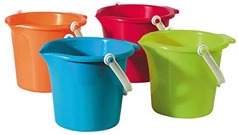 Simba 107101453 - Schnabel-Eimer, es Wird nur EIN Artikel geliefert, Höhe 16cm, Durchmesser 18cm, Sandkasten, Sandspielzeug