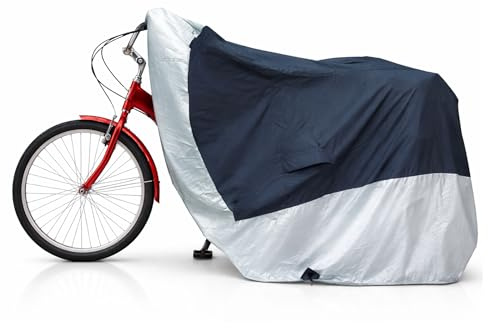 Formosa Covers Adult Tricycle Cover 300D, 30% Thicker Than Standard, Fits Schwinn Meridian Kent Westport Lectric Electric Trike Aboron Vevor, Waterproof 3-Wheel Bike Cover 94L x 37W x 49H