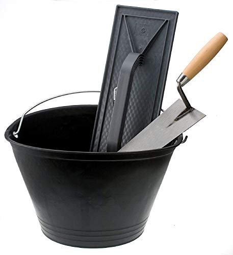 Kit de albañil – 13 Herramientas – Paleta – Mazo – Metro – Portaminas – Nivel....