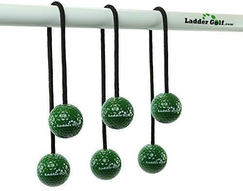 Ladder Golf Official Hard Bolas, 3PK (Green)