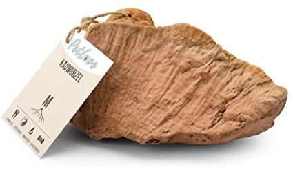 PetLove Kauwurzel für Hunde aus Baumheide • Natürliches Kauspielzeug hypoallergen • Kauknochen ohne Zusätze, ohne Kalorien, ohne Chemie • Größe: M (250-449g) • Für kleine Hunde