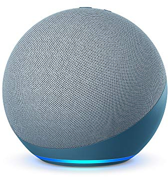 Ricondizionato Certificato| Echo (4ª generazione) - Audio di alta qualità, hub per Casa Intelligente e Alexa - Ceruleo