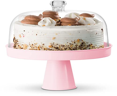 Table Concept Cake Stand, Footed Cake Stand with Lid, Serving Platter, Housewarming Gifts