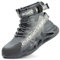 R-Win Sicherheitsschuhe Herren Leichte Arbeitsschuhe Damen mit Stahlkappenschuhe rutschfest, Atmungsaktiv,Industrie- und Bauschuh Arbeitsschuhe schwarz, rot, gelb, grau,