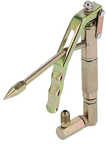 Tissting Ingrassatore Manuale Professionale con Rotazione 360° - Strumento per Manutenzione Apparecchiature, Auto, Moto, Camion e Aziende Agricole, 14.5x5.5 cm / 5.7x2.2 in