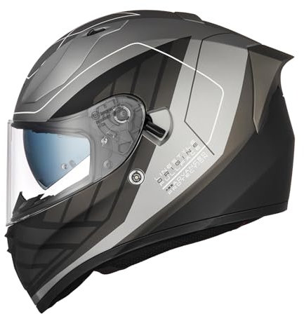 ORIGINE Casco Integrale per Moto da Strada con Doppia Visiera Omologato ECE2206