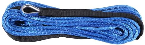 Cavo for verricello sintetico da 3/16 pollici x 50 pollici, 7700 libbre, con guaina di protezione for ATV UTV