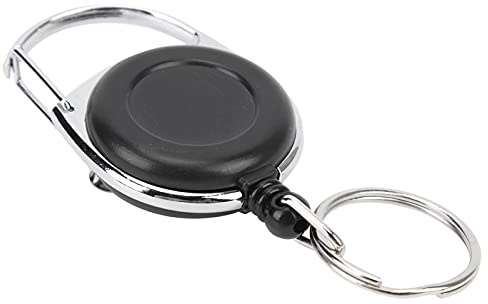 Alomejor Rétracteur de Pêche à la Mouche Outil de Pêche en Fil d'acier Rétractable Clip de Rétracteur de Pêche à la Mouche équipement de Pêche à la Ligne