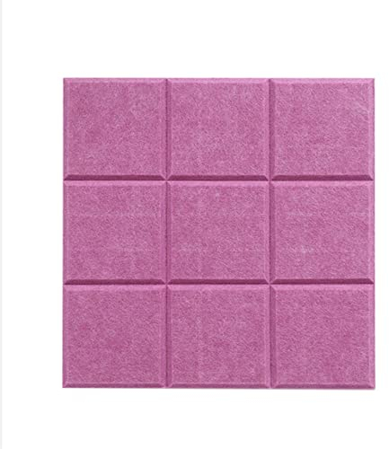 Filzpinnwand Pinnwand Memoboard Quadratische Pinnwände für Büro Zuhause Klassenzimmer (lila)