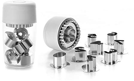 Ibili 794201 - Set 9 Cortapastas Linzer Numeros