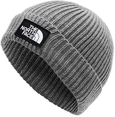 THE NORTH FACE NF0A3FJXDYY TNF Logo Box Cuffed Beanie Berretto Unisex Adulto Medium Grey Heather Taglia OS