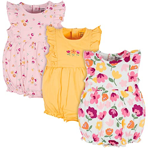Onesies Brand Baby-Girls 3-Pack Romper, Fox, 12 Months