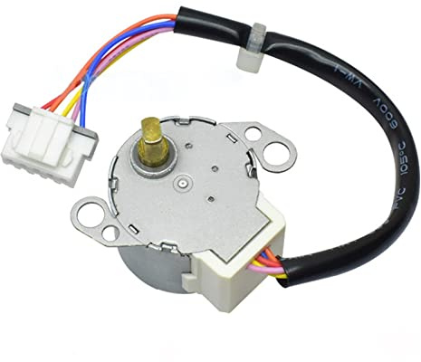Styire Variable Aire MP24AA Motor Paso a Paso, Motor de 12 V, Motor de Viento de Barrido de Hoja de Swing de Aire Acondicionado, guía de Aire, guía de Aire pequeño Sincrónico Volteador