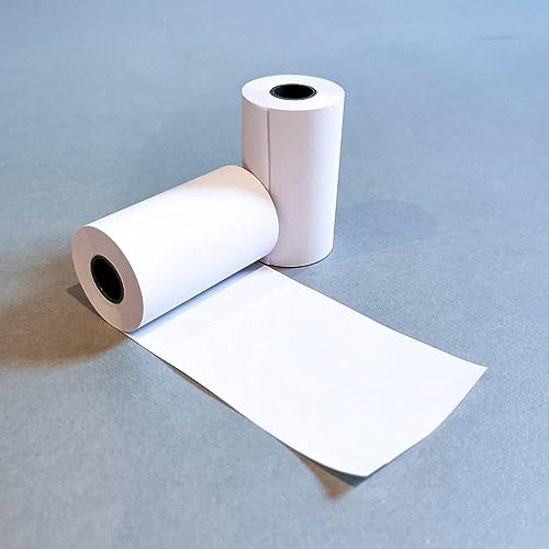 Gebongt24 Thermorollen 57 mm x 14m x 12 mm mit 48g/m² – hochwertige Bonrollen aus BPA-freiem Thermopapier – 50 Kassenrollen mit ⌀34 mm – für EC-Cash & Kassenbondrucker