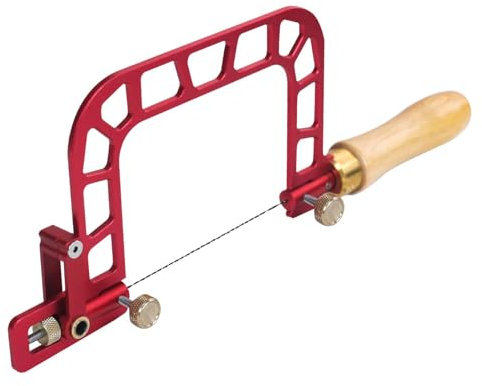 Sierra de alambre para carpintería, Sierra de calar para carpintería - Sierra de grabado de aleación de aluminio Sierras de corte de precisión | Herramientas manuales eficientes, autolimpiantes con ma