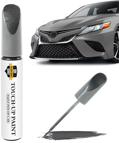 Flaconi Car Paint Pen,Car Touch Up Paint Pen,Automotive Repair Paint Brush,Automotive Tools Painting Pens for Scratch Repair,Suitable for Most Sedans,Trucks,SUVs,RVs and Commercial Vehicles (Grey)