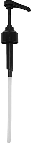 Cocoarm Syrup Pump for MONIN 1883 MONIN Syrup Pump Dispenser for 1883 Bottles with Adjustable Hose for Coffee Tea Cocktails Milkshakes (Black)