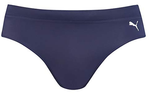 PUMA Herren Badehose Badeshorts Klassischer Badeslip Summer Brief Swim Shorts, Farbe:Navy, Bekleidungsgröße:XL