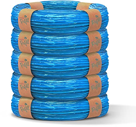 Nappy Bags Compatible with Tommee Tippee Nappy Bin Refills. Soflty scented Nappy Sacks (5)