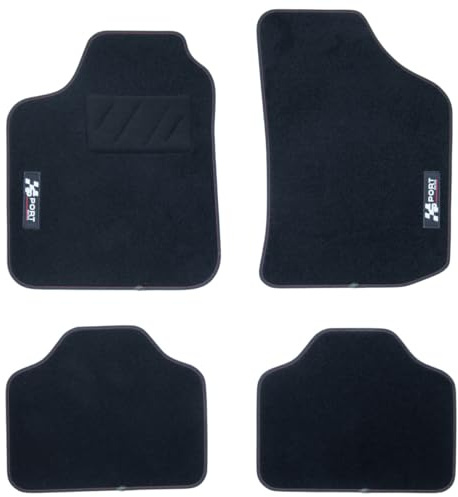 Alfombrillas de Coche - A Medida para Ibiza (2008-2017) - 4 Piezas - Alfombrillas Antideslizantes para Coches