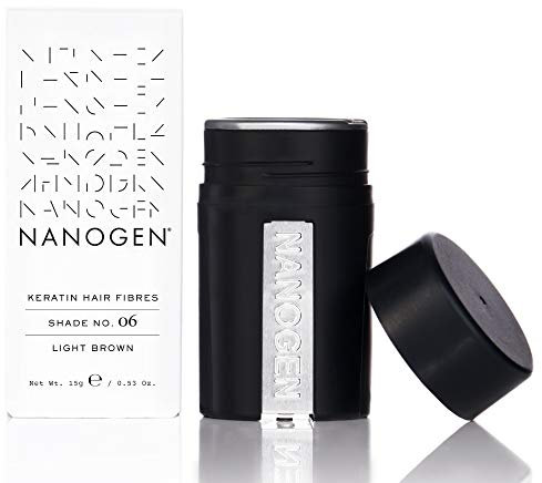 Nanogen Hair Thickening Fibres Light Brown 15g