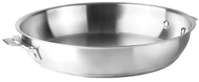 LACOR - 56720 - Cuerpo para Sartén Combi, Acero Inoxidable 18/10, Acabado Interior, Fondo Termodifusor Sándwich, 1 Litro, Apilable, Apto para Inducción, Apto para Horno, Apto para Lavavajillas, Ø20cm