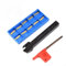 MGEHR1212 1.5 Grooving Cutter Holder With MGMN150 G Carbide Inserts, CNC Turning Tool Set For Metalworking, 12Mm Shank, Right Hand Cutting
