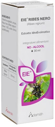 Ribes nero 30 ml ADAMAH - Estratto idroenzimatico di Ribes Nero