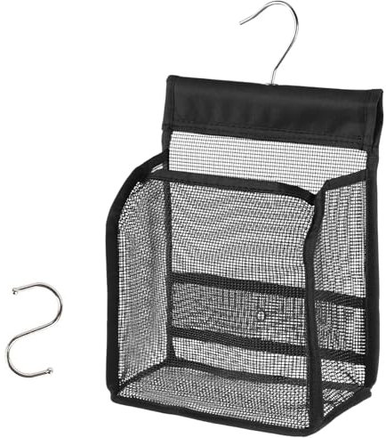 YouthLoxus Cesto porta mollette per stendibiancheria con gancio, facile da appendere per riporre i mollette, 20 x 10 x 24 cm, ideale per cucina, bagno e uso esterno, Verde, Carino