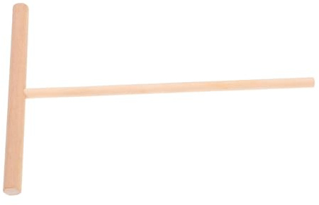 GLEAVI Wood Crepe Spreader Wooden Kitchen Utensil for Uniform Dough Distribution for Making Thin Crepes Pan Skillet