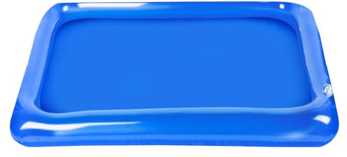 Inflatable Foot Bath - Foot Soaking Bath Basin | Pool Foot Bath | Pool Entrance Ladder Foot Bath | Washing Feet For Home Spa Restroom Beach Kids Teens, Summ