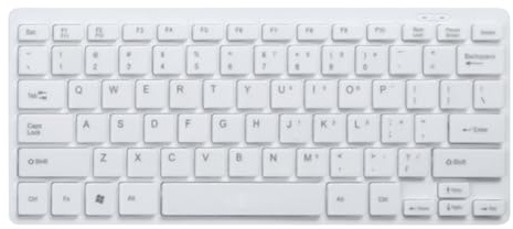 Ordinateur portable – Périphérique d'entrée filaire ultra fin et silencieux | Ordinateur portable USB léger avec fonctionnement doux et silencieux pour les bureaux de bureau, les voyages compacts