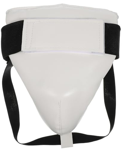 BATHVEVE Protezione Inguinale Traspirante per Guard Inguinale Resistente all Usura Paratesta Professionale per Boxe Kick Boxing e Karate Sicurezza e Comfort per Sport da Combattimento