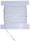 Jalousieschnur 0,8 mm für Plissee Faltstore Weiss 10 m, reißfest, dehnungsfrei, 100% Polyester