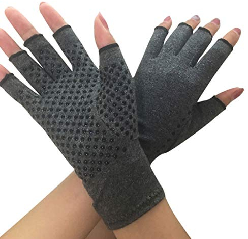 1 Paar Anti-Arthritis Handschuhe Für Herren Damen, Handschuhe bieten arthritische Gelenkschmerzen Linderung der Symptome, fingerlos Handschuh Für Computer-Typisierung Arbeit