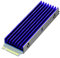 GLOTRENDS M.2 Heatsink and M.2 Screws for PS5 Installation Desktop PC Installation, fit for 2280 M.2 PCIe NVMe 4.0/3.0 SSD (Blue)