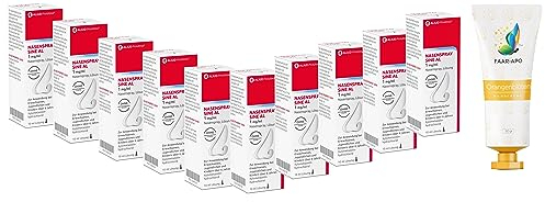 NASENSPRAY Sine AL 10 X10 ml Sparpack inkl. einer hochwertigen Handcreme Marke Faar-Apo