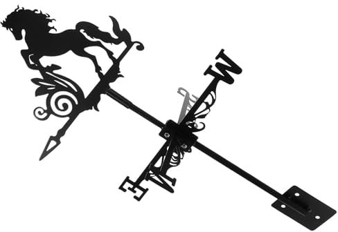 Windrichtungsdekoration, Terrasse, Windpferd, Ornament, Indikator, Eisen, Landnutzung, Wetterfahne
