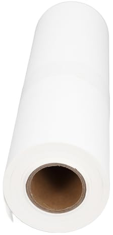 Rollo de Papel de Acuarela, Rollo de Papel de Algodón de 32.81 Pies y 10 M de Longitud para Tinta Gouache Acrílica, Papel de Arte Semialgodón Lavable Resistente Al