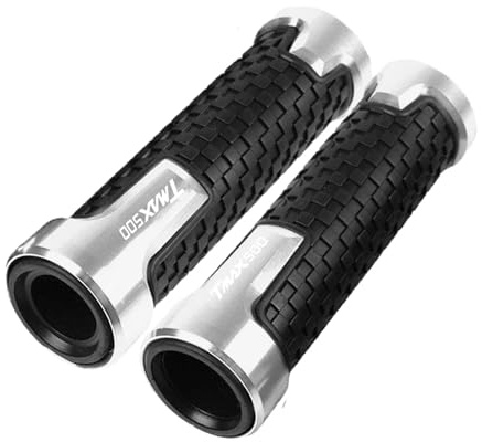 Puño Moto Universal para TMAX500 2001 2002 2003 2004 2005 2006 2007 TMAX T MAX 500 Motocicleta CNC T-MAX Accesorios Manillar Empuñaduras Extremo(A)
